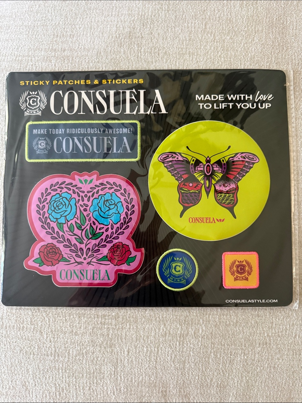 Consuela Sticker Board #4 New In Original Packaging
